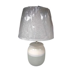 Επιτραπέζιο φωτιστικό - Πορτατίφ - S0406 - 804068 - White/Grey
