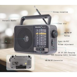Επαναφορτιζόμενο ραδιόφωνο - PR-671 - 806719