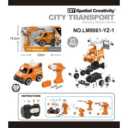 Συναρμολογούμενο όχημα - City Transport - LM8051 - 856855