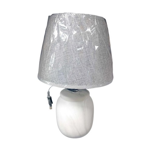 Επιτραπέζιο φωτιστικό - Πορτατίφ - M003 - 880031 - White/Grey