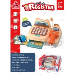 Παιδική ταμειακή μηχανή σούπερ μάρκετ με αξεσουάρ - CF8219 - 917288
