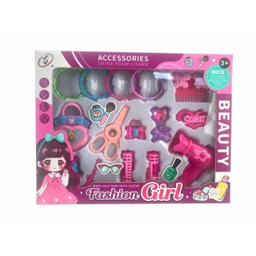 Παιδικό σετ κομμωτικής - 551-2 - 917356