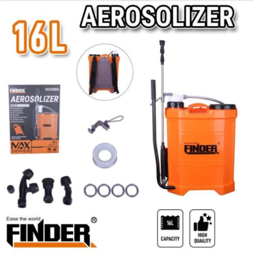 Ψεκαστήρας προπιέσεως πλάτης 16 λίτρων - 16L - Finder - 191737