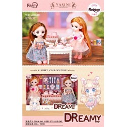 Kούκλες Vintage με σετ τσαγιού - 6643 - 917365