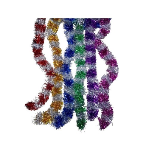 Σετ Χριστουγεννιάτικες Γιρλάντες - 10pcs - 2m*9cm - 21222 - Pink