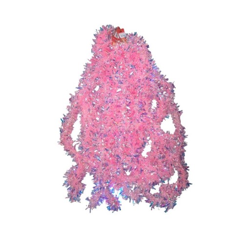 Σετ Χριστουγεννιάτικες Γιρλάντες - 10pcs - 2m*9cm - 212320 - Pink