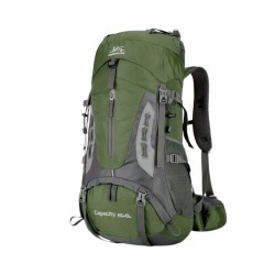 Σακίδιο πλάτης ορειβατικό - H2207 - 65L+5L - 251586 - Green