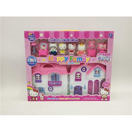 Κουκλόσπιτο mini με αξεσουάρ - 596A - 917361