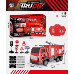 Τηλεκατευθυνόμενο όχημα Πυροσβεστικής - 789-212B27 - 1:16 - 917542