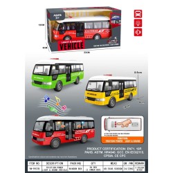 Ηλεκτρονικό λεωφορείο με φωτισμό & ήχο - YM-9907B - 917326