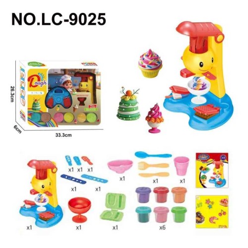 Σετ κατασκευής παγωτού DIY με πλαστελίνη - LC-9025 - 917312