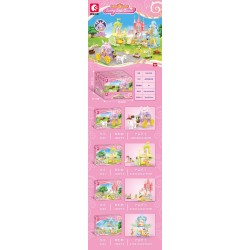 Συναρμολογούμενο παιχνίδι DIY - Χώρα του Παραμυθιού - 1826-1829 - 004205