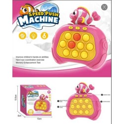 Ηλεκτρονικό παιχνίδι ταχύτητας - Pop it Fidget - 526A - 917199 - Pink