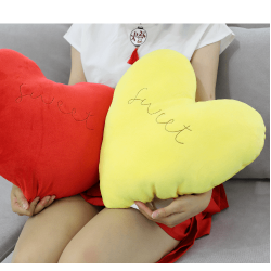 Μαξιλάρι καρέκλας Καρδιά - 40cm - 720194 - Red