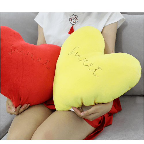 Μαξιλάρι καρέκλας Καρδιά - 40cm - 720194 - Red