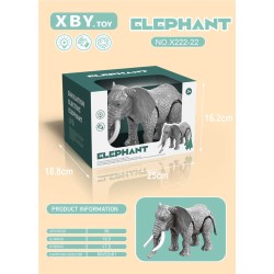 Ηλεκτρονικός Ελέφαντας με κίνηση - X222-22 - 917497