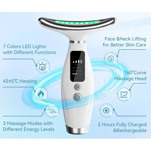 Συσκευή φωτοθεραπείας προσώπου-λαιμού - EMS Face Neck Lifting - HY69 - 814321