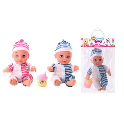 Κούκλα μωρό με αξεσουάρ - 0812-161 - 917424