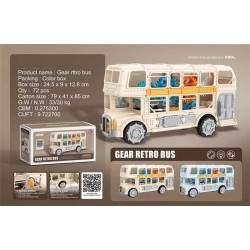 Ηλεκτρονικό λεωφορείο - Gear Retro Bus - LD-170A - 917325