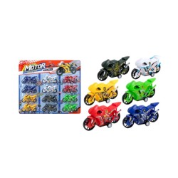 Σετ mini μοτοσυκλέτες - 12pcs - 399-464B6 - 917262