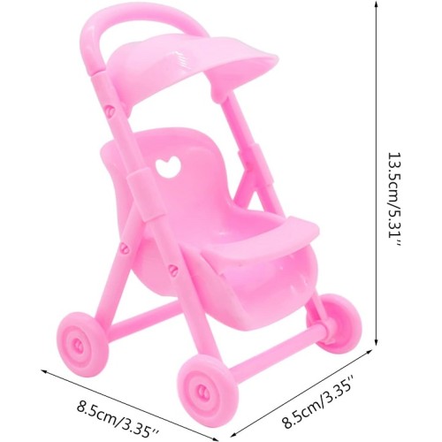 Παιδικό καροτσάκι mini με κούκλα - 0812-152 - 917428