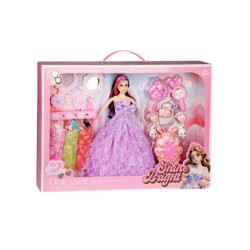 Κούκλα με αξεσουάρ ομορφιάς - 2546B - 917468