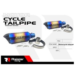 Τελικό εξάτμισης μοτοσυκλέτας - SC-Project - 35cm - R-MG0601-B2 - 320001