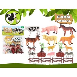Σετ φιγούρες ζώων φάρμας - 20pcs - 146-61E - 917521