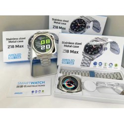 Smartwatch - Z18 Max - Stainless Steel - 065486