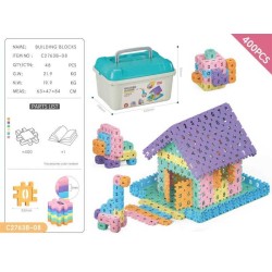 Εκπαιδευτικό παιχνίδι κατασκευών DIY με αριθμούς - 400pcs - C2763B-08DIY - 917503