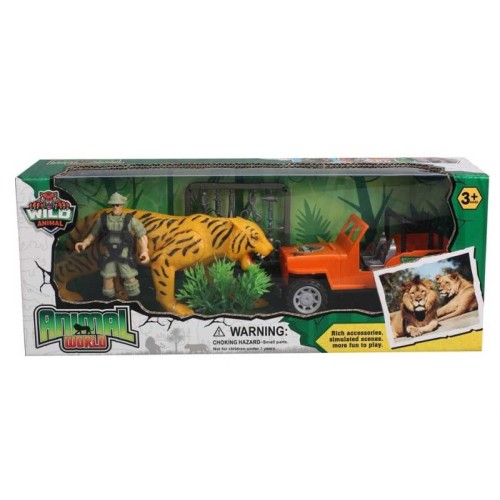 Σετ εξερεύνηση ζούγκλας με όχημα και αξεσουάρ - 2108-B22024 - 917476