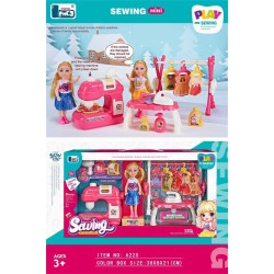 Σετ κούκλα Μοδίστρα με αξεσουάρ - A220 - 917374