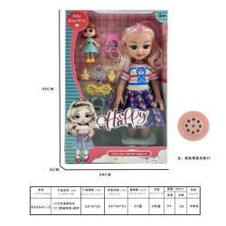 Σετ κούκλα με αξεσουάρ ομορφιάς - RX684C-310 - 917445