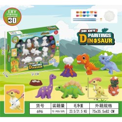Σετ ζωγραφικής Δεινοσαύρων - 696DIY - 917499