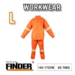 Φόρμα εργασίας με ανακλαστικά - No.L - 60-70kg - Finder - 198575