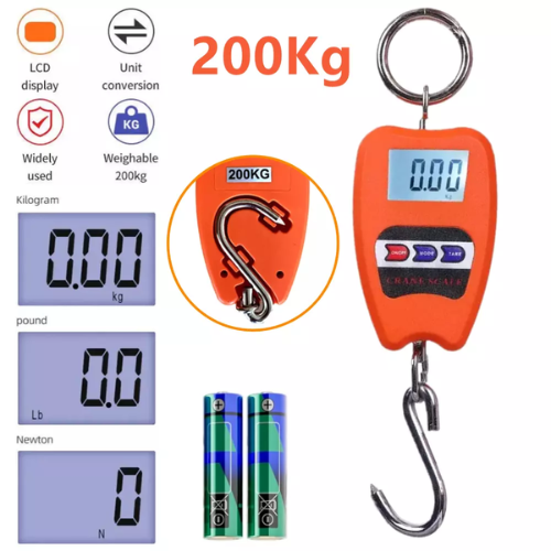 Ψηφιακή ζυγαριά κρεμαστή - Καντάρι - TE006 - 211223