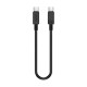 Καλώδιο φόρτισης & data - USB Type-C σε Type-C - CL-160T - Fast Charge - 60W - AWEI - 019316 - Black