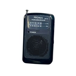 Φορητό ραδιόφωνο mini - PR-19 - 241342 - Black