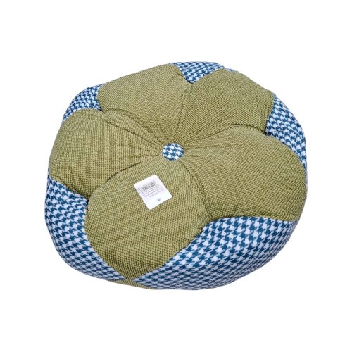 Μαξιλάρι καρέκλας Πουφ - 50cm - 720186 - Green/Blue