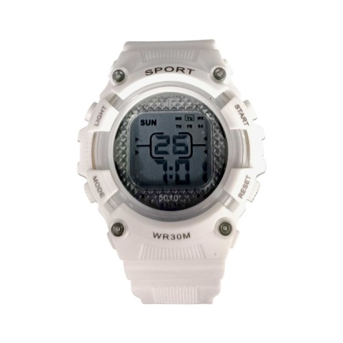 Παιδικό ψηφιακό ρολόι χειρός - 5010 - 755319 - White