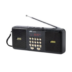 Επαναφορτιζόμενο ραδιόφωνο - JOC-1822 - 818224 - Black