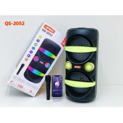 Φορητό ηχείο subwoofer με μικρόφωνο Karaoke - QS-2052 - 260356