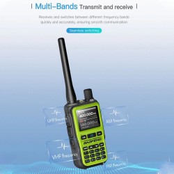 Φορητός πομποδέκτης - UHF/VHF - 5R MINI - Baofeng - 103159 - Black