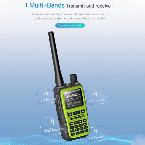 Φορητός πομποδέκτης - UHF/VHF - 5R MINI - Baofeng - 103159 - Black