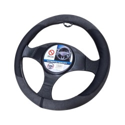Κάλυμμα τιμονιού αυτοκινήτου - SMZ-9 - 123077 - Dark Grey
