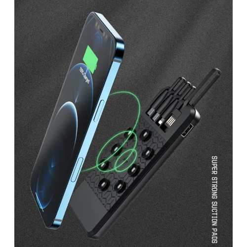 Powerbank 4in1 - Fast Charge - 10.000mah - X20 - 125200 - Black