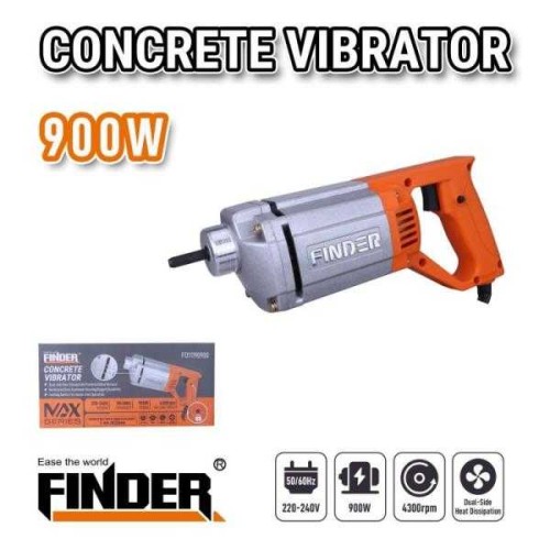 Ηλεκτρικός δονητής μπετού - 900W - Finder - 198629