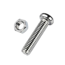 Βίδα σταυρός με παξιμάδι - 3mmx10mm+M3 - Σετ 12 πακέτα των 56 τεμαχίων - 201956