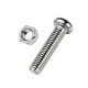 Βίδα σταυρός με παξιμάδι - 3mmx12mm+M3 - Σετ 12 πακέτα των 48 τεμαχίων - 201963