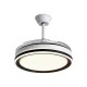 Ανεμιστήρας οροφής & φωτιστικό - DS-8012 - 430262 - White
